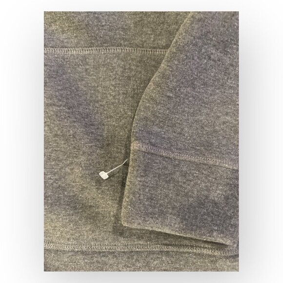 Nautica Pullover Hoodie Gray Sweatshirt w Front Pocket Size Boys Medium 10/12 - Picture 13 of 14